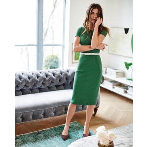 Anthropologie Dresses & Skirts - New! Anthropologie Boden Forest Green Sheath Dress